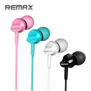 

Remax RM-501 Wired Earphone Stereo In-ear Headset With Mic Bass Sound 3.5mm Jack Earphone Earbuds Earpiece For iPhone Samsung