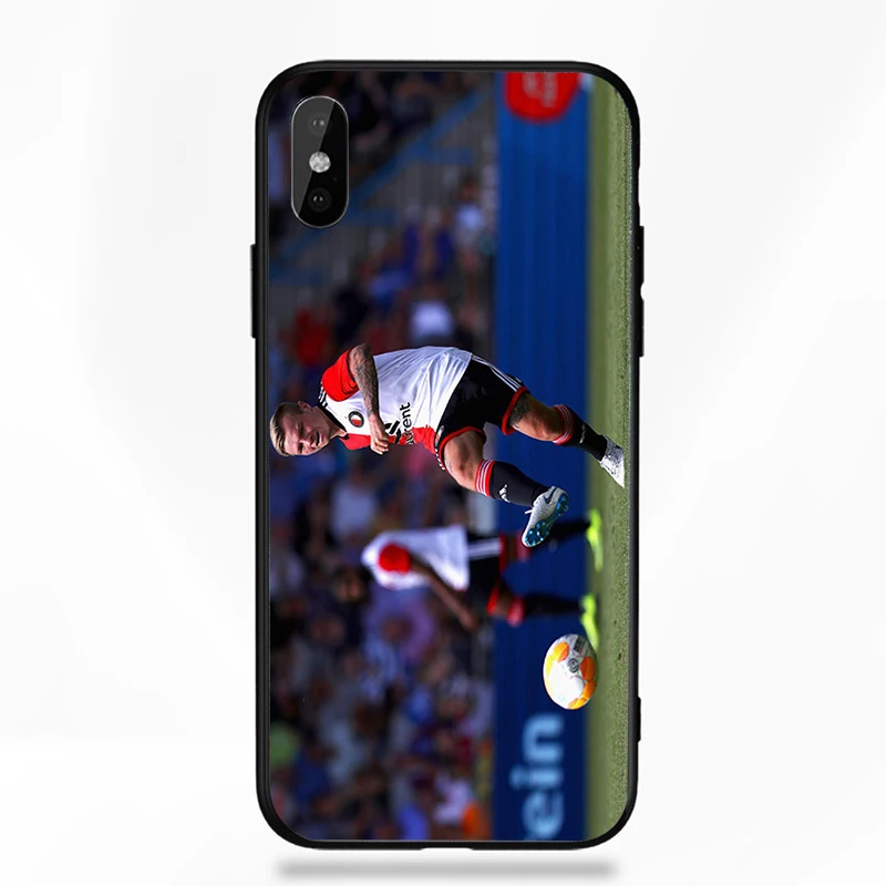 A1850 Чехол для телефона Feyenoord Rotterdam FC DIY чехол Robin Van Perisie Shell мягкий TPU чехол для iPhone X XR XS MAX 7 8 7plus 6 6S 5S 5 - Цвет: A1850