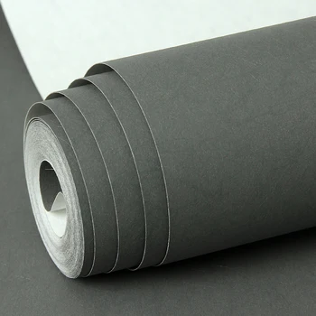 

Bedroom Sitting Room Sofa Setting Wall Paper Hemp Dot Wallpaper Non-woven Plain Color Pure Color Special Effect Wallpapers Solid