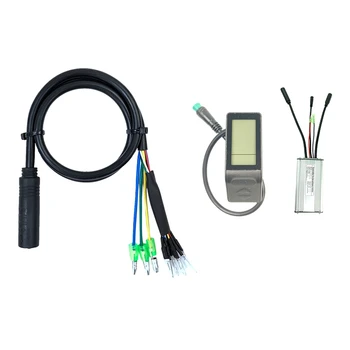 

1 set Kt 36V 48V 22A Controller Motor Electric Bike Controller & 1pcs Motor Convert Extension Cable 9 Pin