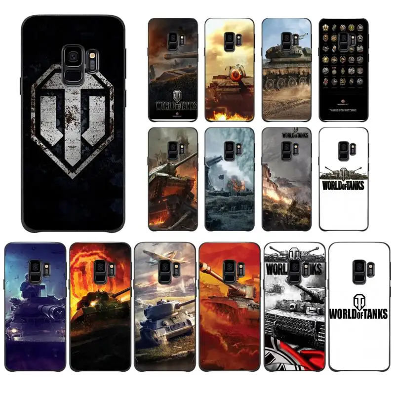 YNDFCNB world of tanks мягкий резиновый чехол для телефона Samsung Galaxy J7 PRIME J2Pro2018 J4 Plus J5 J6 Duo Neo