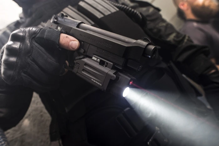Tático de Alumínio Arma de Caça Dbal-pl Arma Ponteiro Laser Vermelho Levou Lanterna Pistola Rifle Airsoft Cnc Luz ir Mod. 1266824 2 Pistola Rifle Airsoft Arma de Caça Luz