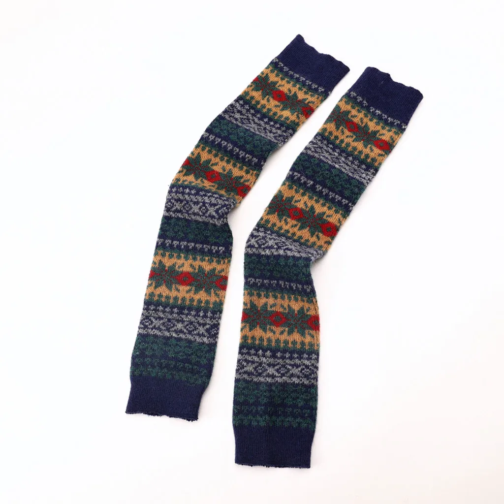 Женские носки, calcetines, для девушек, женщин, до бедра, выше колена, Длинные однотонные чулки, теплые skarpetki