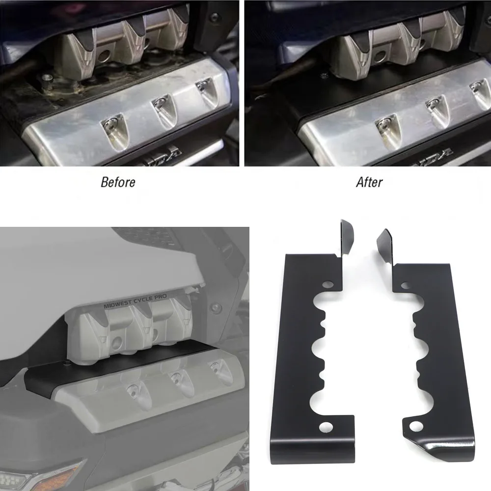 

For Honda Goldwing GL1800 2018 2019 NEW! Motorcycle Cylinder Head Cover BLACK