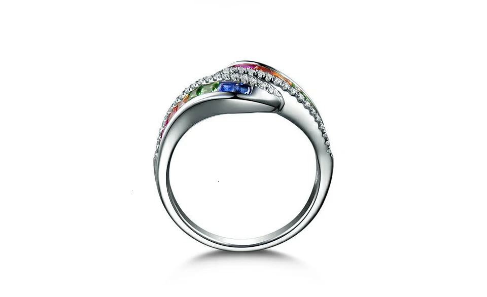 WEGARASTI серебро 925 ювелирные изделия модное роскошное кольцо драгоценный камень женское кольцо 925 пробы серебряные кольца, украшения свадьба Вечеринка подарки