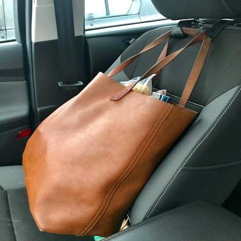 4-Pack автомобильные крючки, заднее сиденье подголовник крюк автомобиль хранения организации для кошелька продуктовые сумки хозяйственные сумки