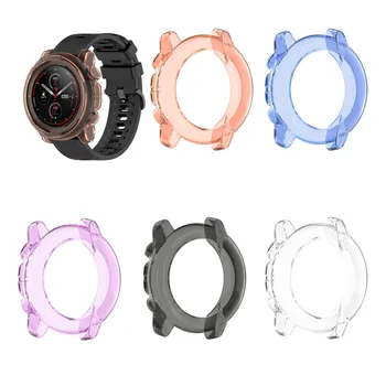 

Ultra-thin TPU Watch Protective Case for Amazfit 3 Half Cover Protector Shell Dust Cover for Amazfit 3 Smart Watch Accessories