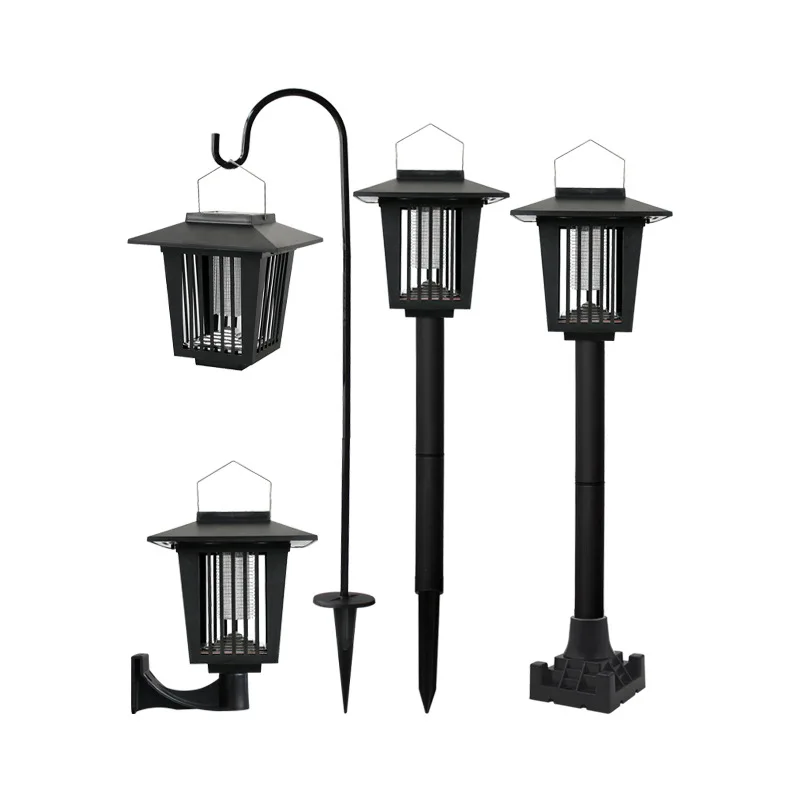 

Outdoor Energy Saving Rechargeable Solar Powered Mosquito insect trap Killer LED Light Insecticidal Lamp