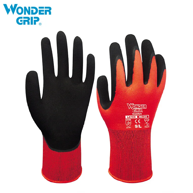 

6 pairs Safety work gloves Nitrile labor working glove Automotive assembly gloves