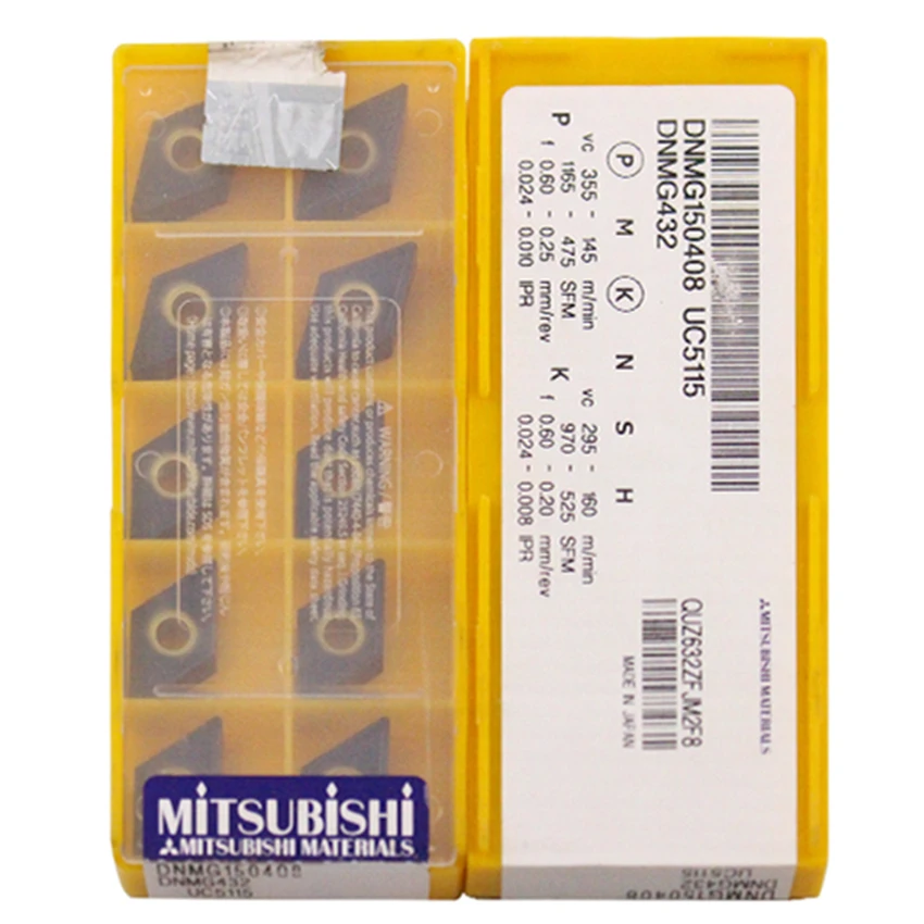 MITSUBISHI DNMG150404 UC5115/DNMG150408 UC5115/DNMG150412 UC5115 CNC поворотные твердосплавные вкладыши чугунные, Ролики
