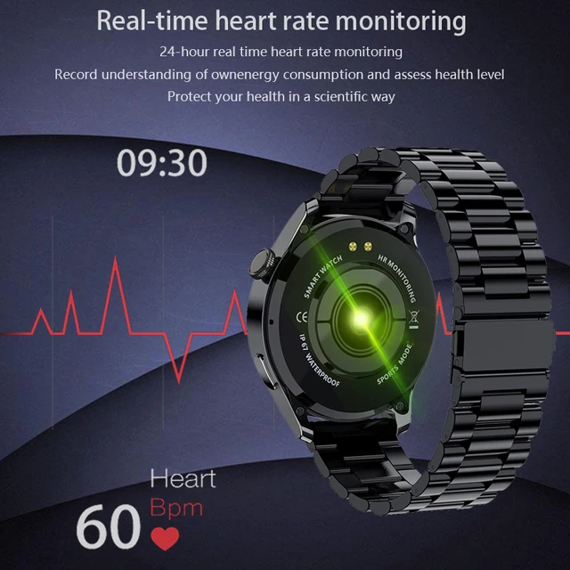 LIGE-reloj inteligente con Bluetooth para hombre, nuevo accesorio de pulsera resistente al agua con llamadas, seguimiento de actividad deportiva, control del ritmo cardíaco, compatible con Android e iOS 4