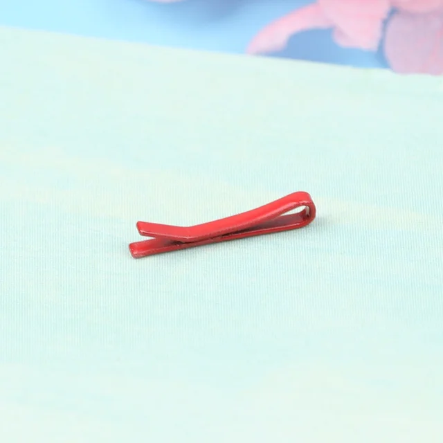 10PCS 1.1cm Mini Metal Clip for Doll Candy Color Cute Tiny Headwear Hairclip DIY Doll Accessories Princess Hairpin 5