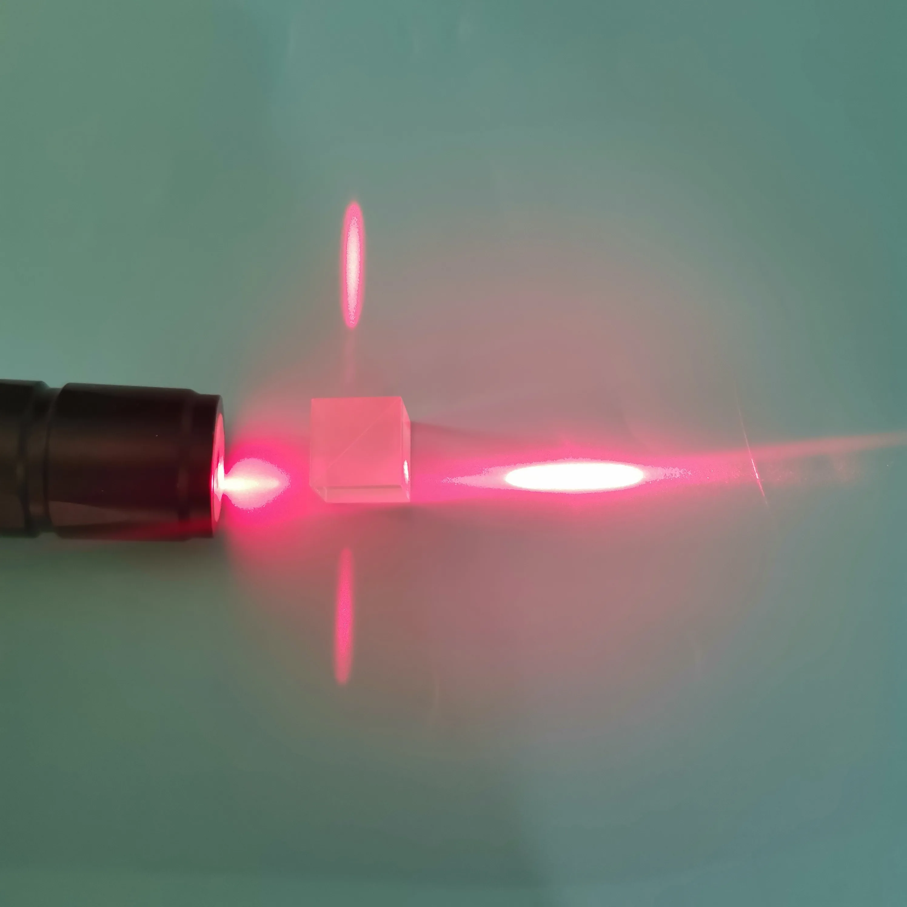 

15 * 15 * 15MM Cubic Hexahedron Splitting Prism One-Reflective Nine-Transparent 10 To 90 Splitting Prism cute light