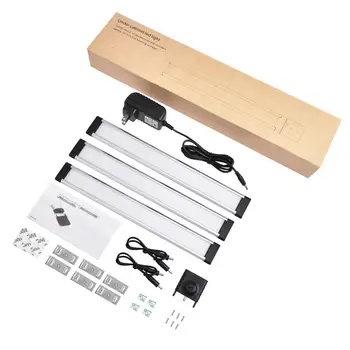 

LED Under Cabinet Lighting Motion Sensor Light Cupboard Wardrobe Bed Lamp LED Under Cabinet Night Light For Closet Stairs Kitche