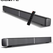 CLAITE 20W* 2 Беспроводная Bluetooth Саундбар 3D стерео колонки громкоговорители домашний кинотеатр Саундбар для телевизора система объемного звучания для ТВ