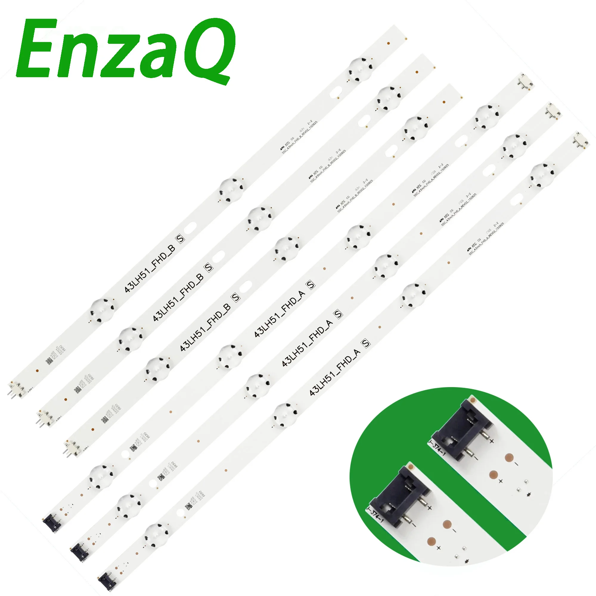 LED-Backlight-strip-for-43LH6420-43LH6600-43LH6610-43LH6680-43LJ510T ...