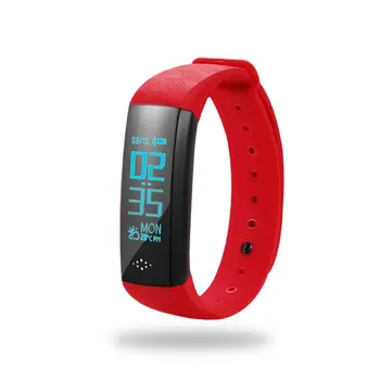 

M2S Smartband Water Resistant Silicone Sleep Monitor Call Reminder Time Display Body Health Smart Bracelet