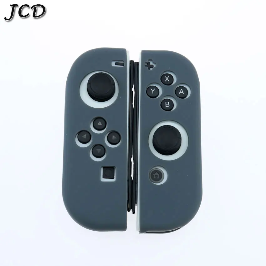 O-O JCD 1 Набор Противоскользящий силиконовый мягкий чехол для nintendo Switch защитный чехол для Switch NX NS Joy-Con аксессуары для контроллера - Цвет: O-O