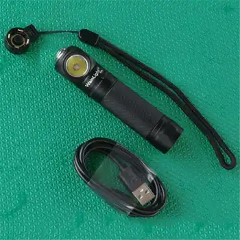 

WAINLIGHT BD05 500 Lumens Mini Flashlight USB Rechargeable 18650 Battery Magnetic Attraction Portable Torch Light Lantern Lamp