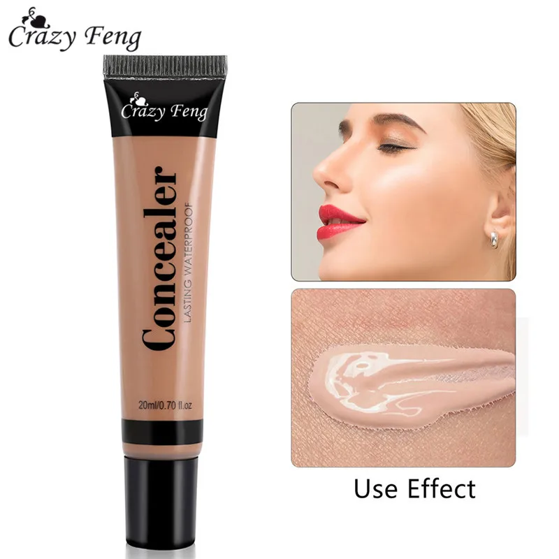 6 Color All Skin Waterproof Concealer Woman And Girls Hose Concealer Brand Desgin Face Beauty Makeup Cosmetic