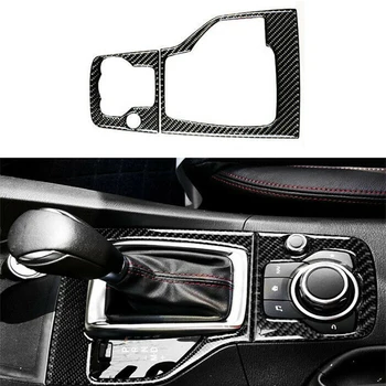 

Fit for Mazda 3 Axela 2013-2016 Carbon Fiber Inner Gear Shift Panel Frame Cover Trim