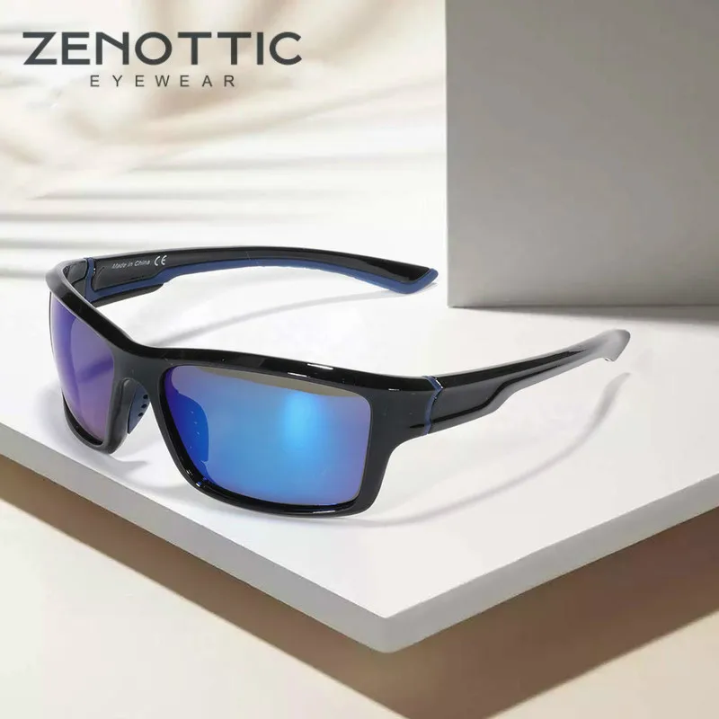 Солнцезащитные очки ZENOTTIC Мужские поляризационные Профессиональные уличные для любой погоды спорта рыбалки