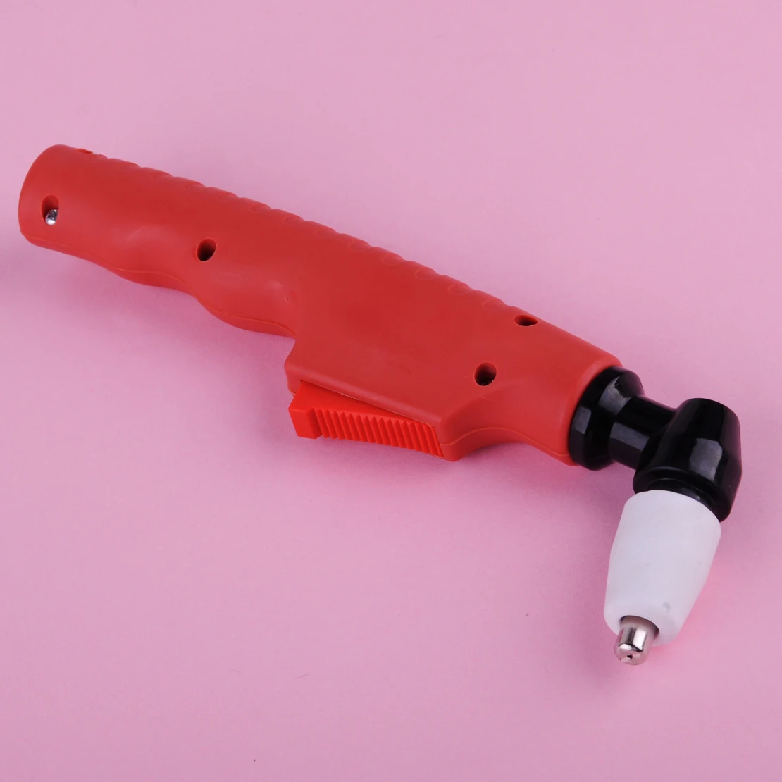 

LETAOSK High Quality Red Lengthened PT-31 Air Plasma Cutting Machine Hand Torch Body