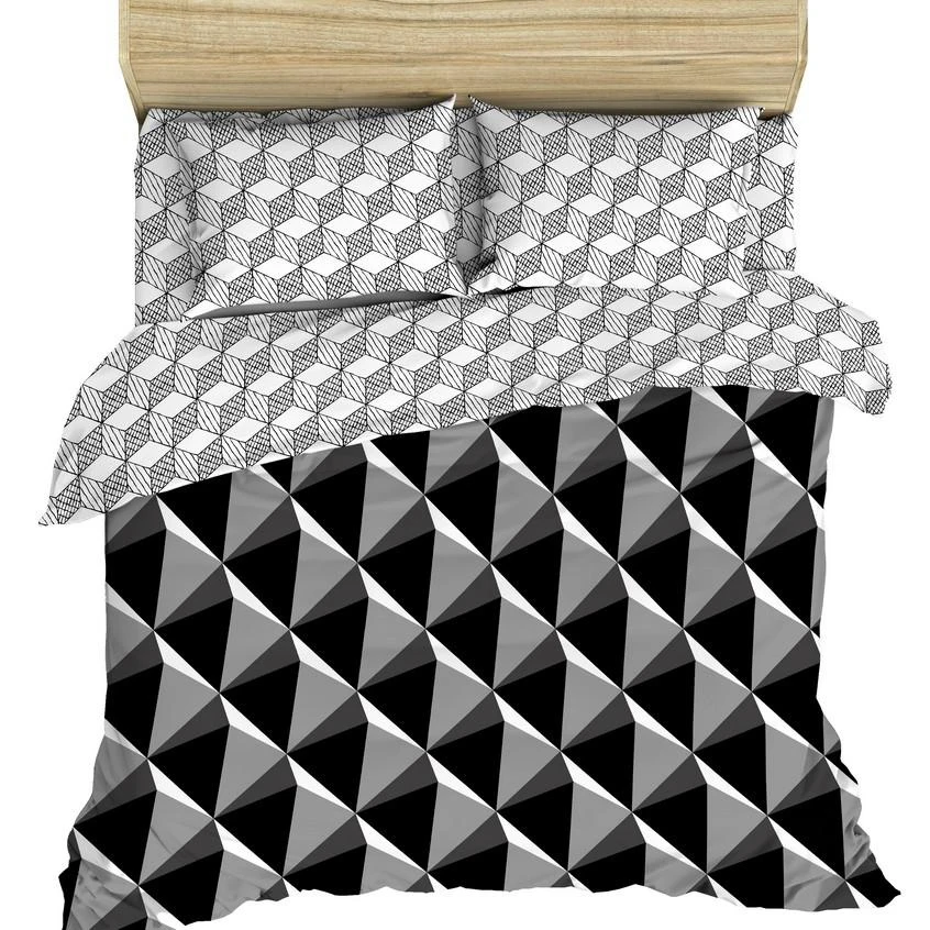 Bedding set made of coarse calico, 100% cotton, fig. 7650 Magic of space ► Photo 2/4