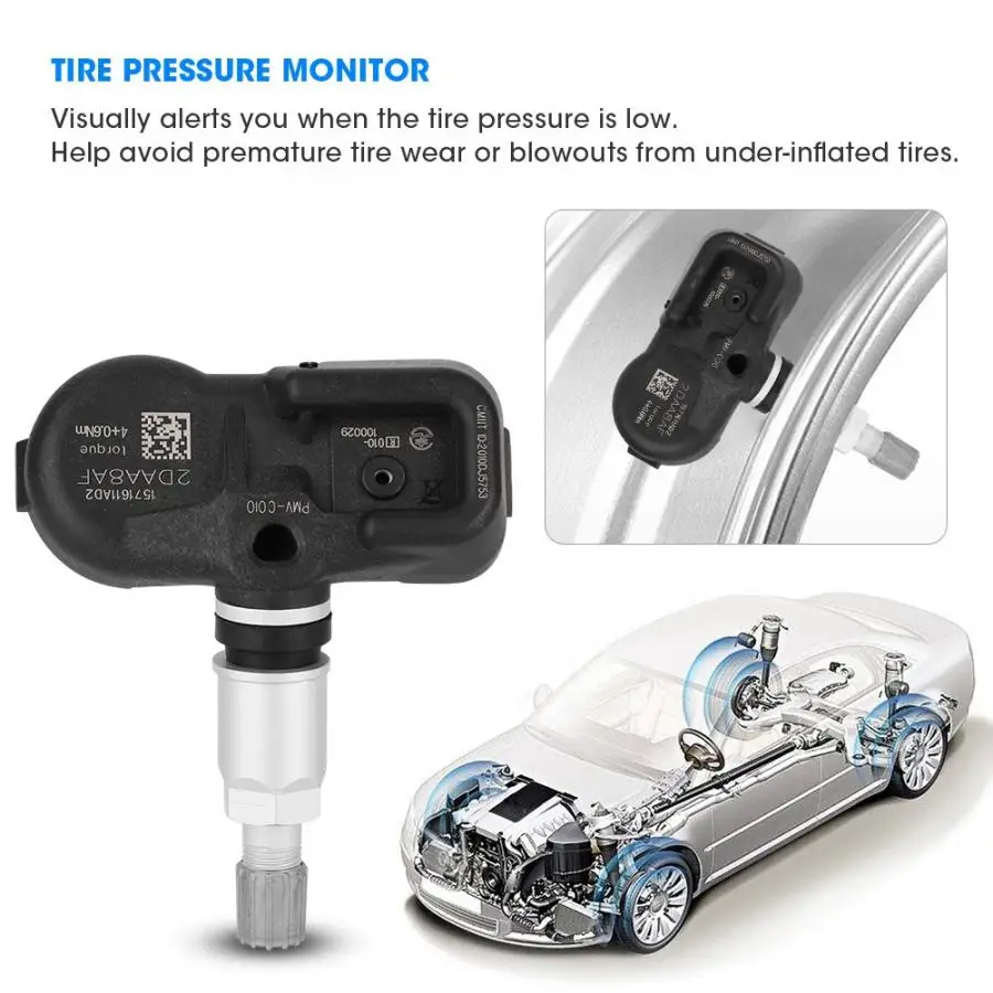 Контрольные датчики давления в шинах PMV-C010 42607-30060 подходит для Toyota для Lexus для Scion PMV-C010 42607-30060 42607-06020