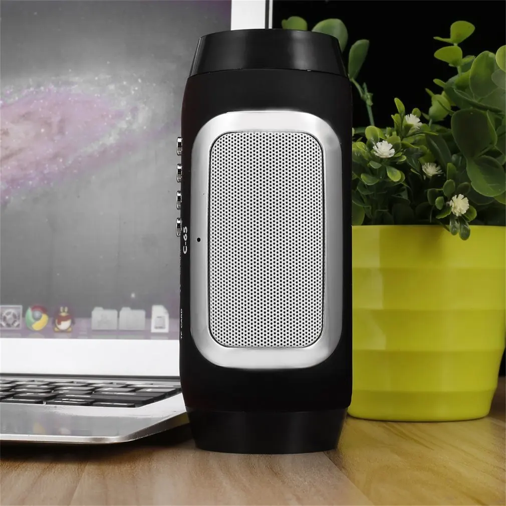 

C-65 Mini Portable Wireless Speaker Support TF Card Hand-free Calls Outdoor Home Party Stereo Music Loudspeaker