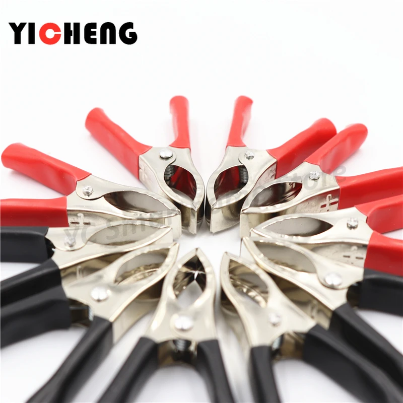 Alligator Clips 5Pcs 70MM Car Battery Fire Clips High Current Large Emergency Battery Wire 30A