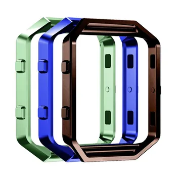 

Frame Case Cover Shell For Fitbit Blaze Stainless Steel Replacement case Activity Tracker Smart Watch Accessories