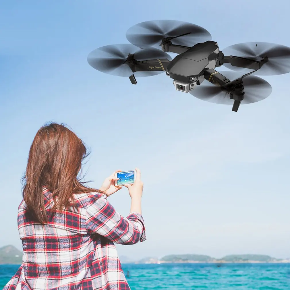 GD89 wifi FPV 1080P HD камера с режимом поддержания высоты складной Радиоуправляемый Дрон RTF2.4GHz технология с технологией анти-помех