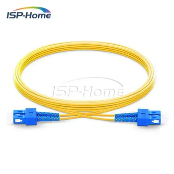 

5pcs/bag 5m SC/UPC-SC/UPC Duplex 2.0mm Single Mode Fiber Optic Patch Cord, Fibre Optica SC Patch Cord, FTTH Cable