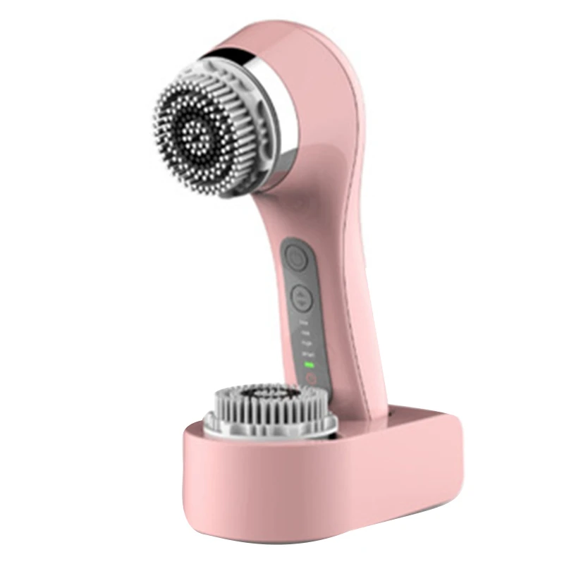Sonic Rechargeable Powered Facial Cleansing Brush Electric Ultrasonic Face Cleaning Devices Mini 2 Mini2 Cleanser NOT Silicone