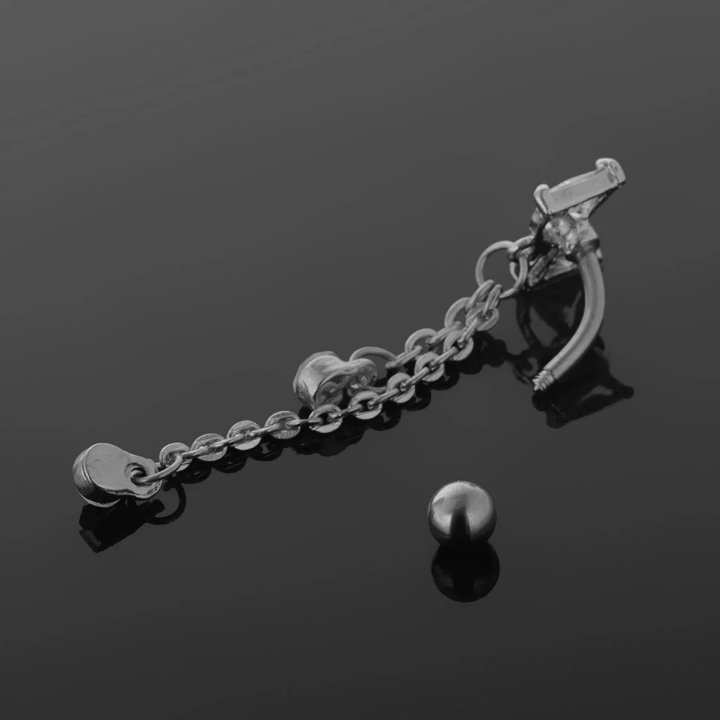 Belly Button Rings Gold silver color Bow tie Navel Rings Nombril Knot Bellys Body Piercing Jewelry