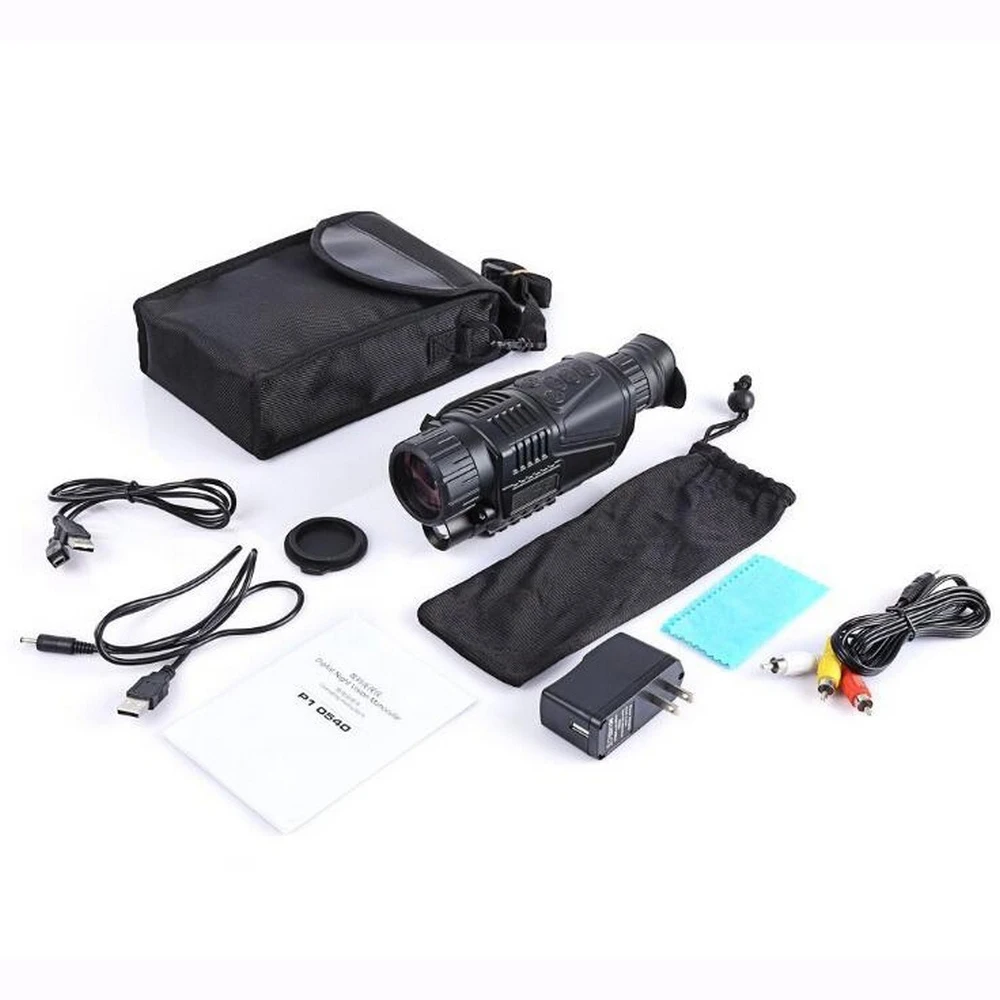 

5X40 Monocular Night Vision Device Infrared Night Vision Device Military Digital Monocular Telescope Night Hunting Navigator