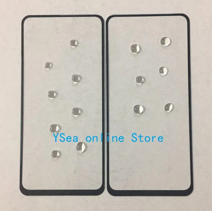 

new Black Front Outer Glass Lens Repair Touch Screen Outer Glass For Lenovo Z5 Pro L78031 / Z5Pro GT L78032 Phone part 6.39"