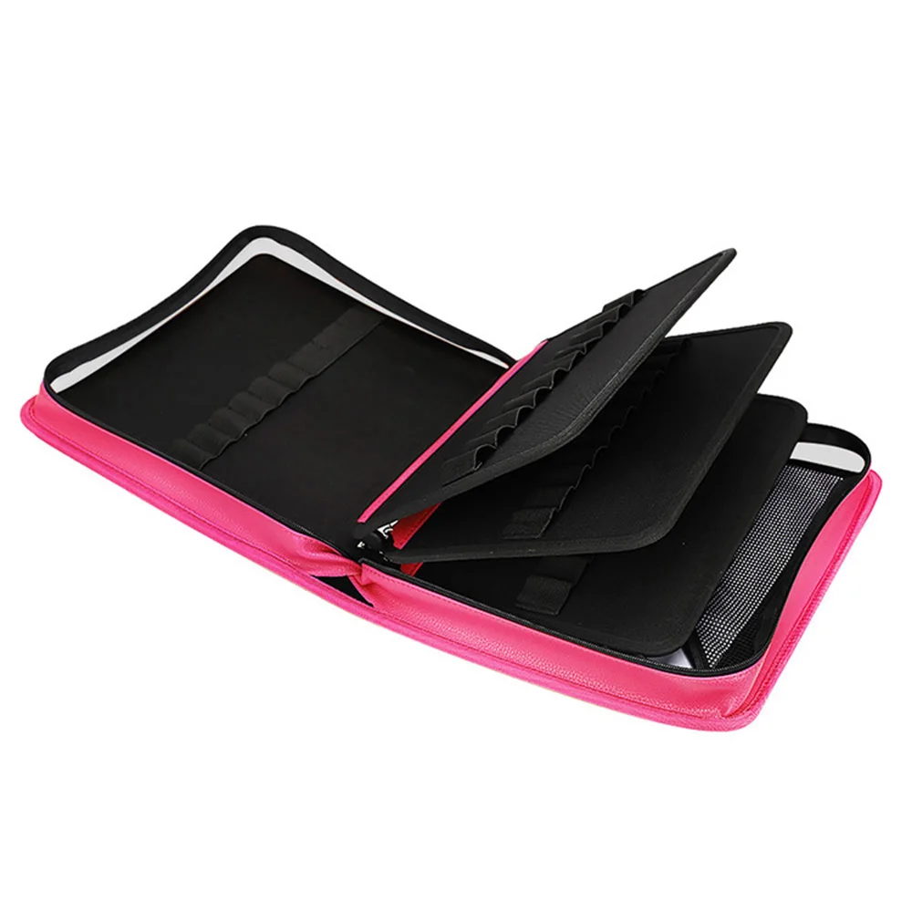 Luxury Pencil Case Professional Penal Big 210 Pencilcase or 140 Ballpoint Pen Box Removable Multi Cartridge Bag Stationery Kit