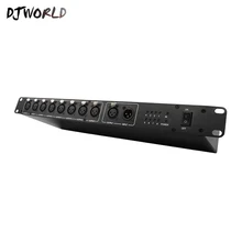 8way Djworld Novo Distribuidor RDM Suporte RDM lâmpadas ajuste de códigos de endereço sob a estação de equipamentos de iluminação de Palco