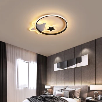 

Modern ceiling lamp Star children's room bedroom lamp boy girl warm and romantic bedroom room lamp Nordic led ceiling lamps