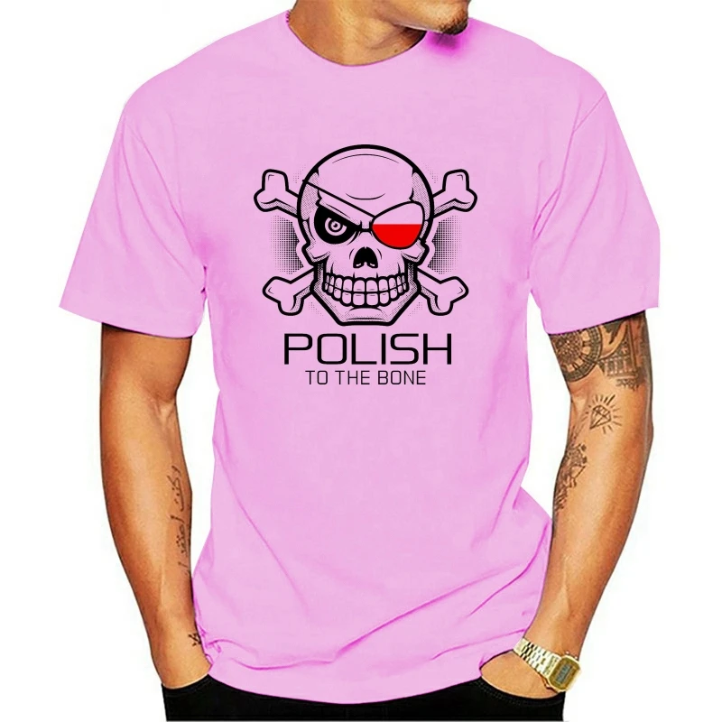 Beat Clothing забавная Новинка для мужчин польская до 2021 футболка костяная шутка флаг