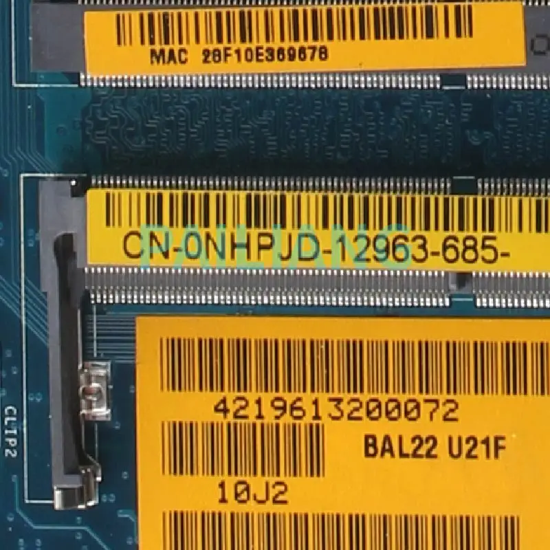 Placa-mãe para Laptop Pailiang Inspiron 5565 Em9000 Wireless Ddr4 Placa-mãe para notebook - Imagem 5