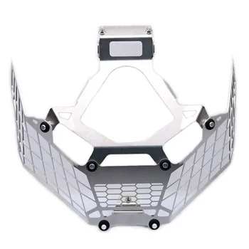 

For HONDA X-ADV 750 2017-2018 Motorcycle Headlight Grille Guard Cover Protector Silver