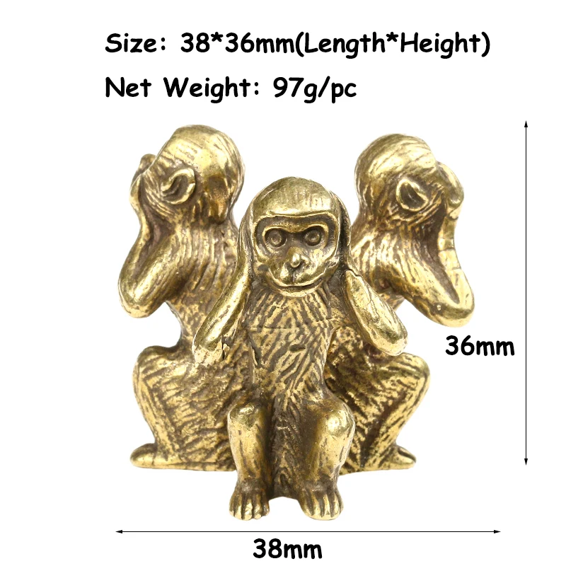 monkeys figurines ornament (2)