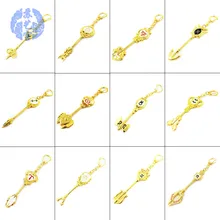 Аниме-атрибутика Сказочный хвост Protoss Magister Lucy Twelve Star дворца золотой брелок кулон настраиваемый