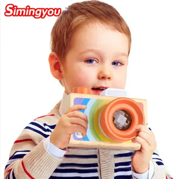 

Simingyou Children Wooden Toys Camera Kaleidoscope Magic Education Baby Kids Montessori Learning Toy D10-A-245 Drop Shipping