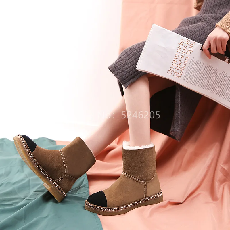 Новые зимние женские ботинки зимние ботинки на натуральном меху с ...