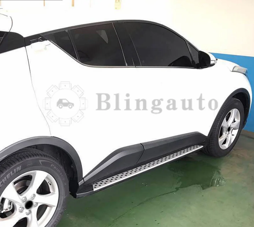 Беговая доска подходит для T. oyota C-HR CHR боковые шаги nerf бар автомобиля педаль боковой лестницы боковой бар