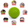 Durable PVC Spiked Massage Ball Trigger Point Sports Fitness Hands And Feet Plantar Pain Relief Fasciitis Relief 9cm Sports Ball 6